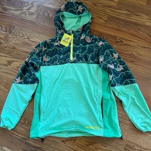 NWT Sloths Windbreaker by Sprints - Unisex Large